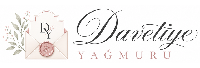 Davetiye Yağmuru logosu