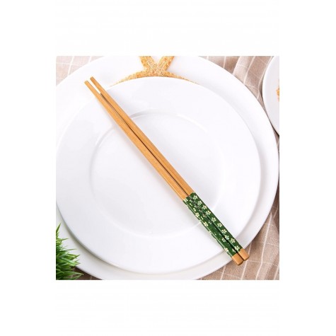 bambu çin çubuğu Chopstick (5 Çift-10 Adet)