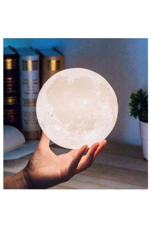 3D Ay Gece Lambası Dekoratif Küre Led Başucu Lambası
