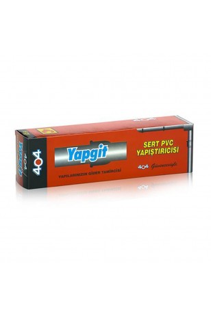 404 Yapgit Sert PVC Yapıştırıcı 125 gr.