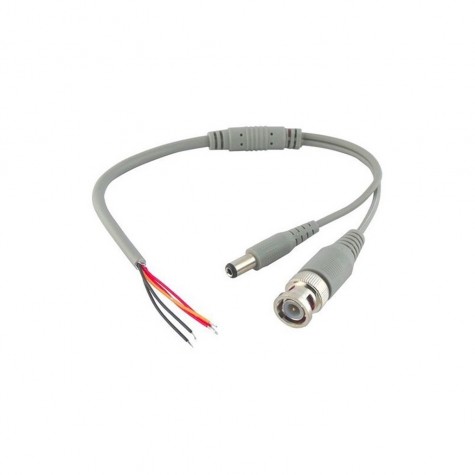 5 Li Set Güvenlik Kamerası İçin Hazır BNC + Power Jack Soket Kablo 