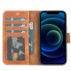 Apple iPhone 13 Mini Uyumlu Deri Cüzdanlı Kılıf G19 Taba Apple iPhone 13 Mini Uyumlu Deri Cüzdanlı Kılıf G19 Taba