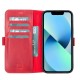 Apple iPhone 13 Pro Uyumlu Deri Cüzdanlı Kılıf Nar Çiçeği Apple iPhone 13 Pro Uyumlu Deri Cüzdanlı Kılıf Nar Çiçeği