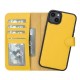 Apple iPhone 14 Plus Uyumlu Deri Cüzdanlı Kılıf MWWN FL12 Sarı Apple iPhone 14 Plus Uyumlu Deri Cüzdanlı Kılıf MWWN FL12 Sarı