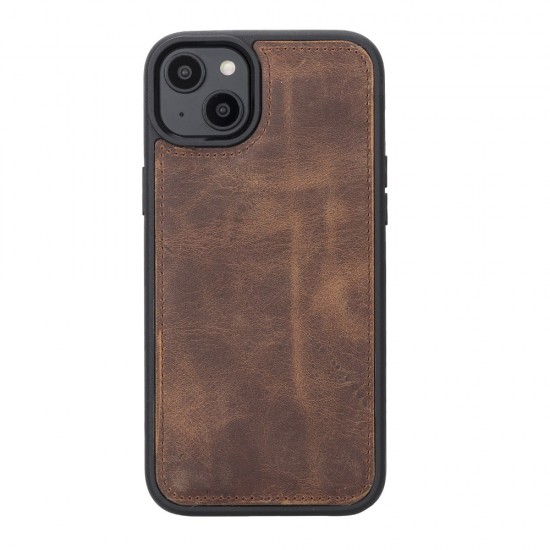Apple iPhone 14 Plus Uyumlu Deri Cüzdanlı Kılıf MWWN G2 Kahve Apple iPhone 14 Plus Uyumlu Deri Cüzdanlı Kılıf MWWN G2 Kahve
