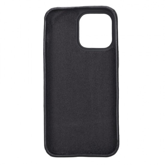 Apple iPhone 14 Pro Max Uyumlu Deri Arka Kapak ROCK RST1 Apple iPhone 14 Pro Max Uyumlu Deri Arka Kapak ROCK RST1