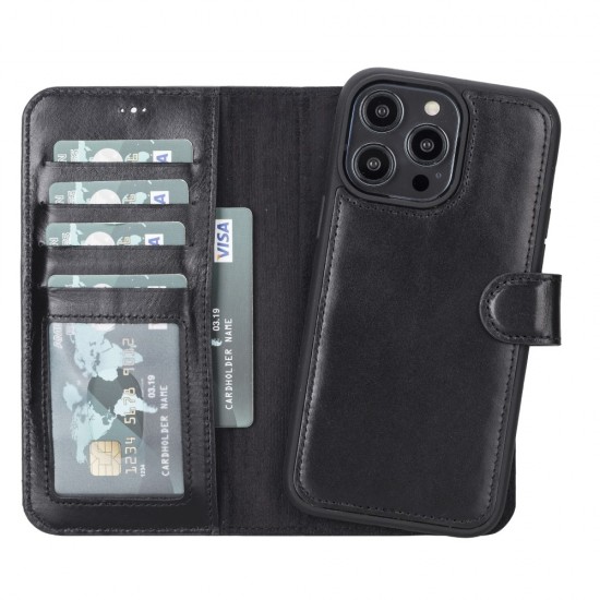 Apple iPhone 14 Pro Max Uyumlu Deri Cüzdanlı Kılıf MWWN RST1 Apple iPhone 14 Pro Max Uyumlu Deri Cüzdanlı Kılıf MWWN RST1