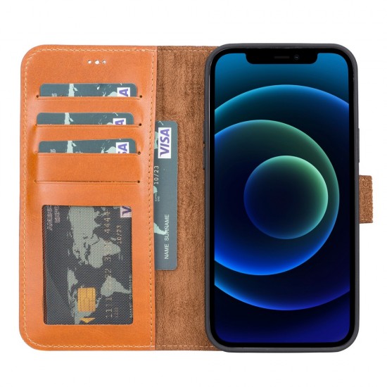 Apple iPhone 13 Pro Max Uyumlu Deri Cüzdanlı Kılıf MWWN RST2EF Apple iPhone 13 Pro Max Uyumlu Deri Cüzdanlı Kılıf MWWN RST2EF