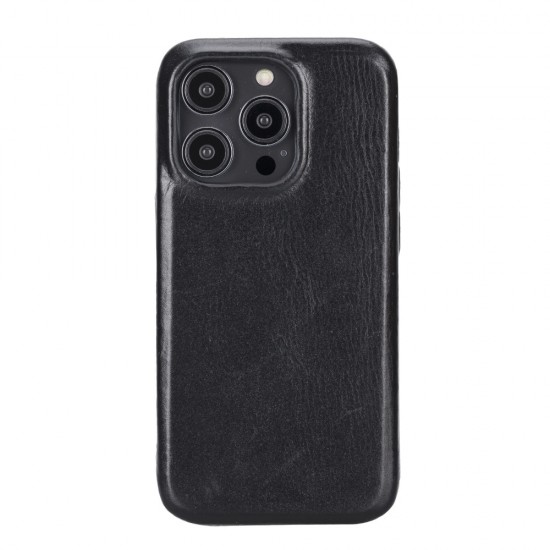 Apple iPhone 14 Pro Uyumlu Deri Arka Kapak ROCK RST1 Apple iPhone 14 Pro Uyumlu Deri Arka Kapak ROCK RST1