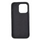 Apple iPhone 14 Pro Uyumlu Deri Arka Kapak ROCK RST1 Apple iPhone 14 Pro Uyumlu Deri Arka Kapak ROCK RST1
