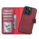 Apple iPhone 14 Pro Uyumlu Deri Cüzdanlı Kılıf MWWN V4EF Kırmızı Apple iPhone 14 Pro Uyumlu Deri Cüzdanlı Kılıf MWWN V4EF Kırmızı