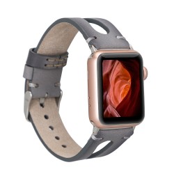 Apple Watch Uyumlu Deri Kordon BA2 42-44-45mm RST9EF Apple Watch Uyumlu Deri Kordon BA2 42-44-45mm RST9EF