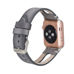 Apple Watch Uyumlu Deri Kordon BA2 42-44-45mm RST9EF Apple Watch Uyumlu Deri Kordon BA2 42-44-45mm RST9EF