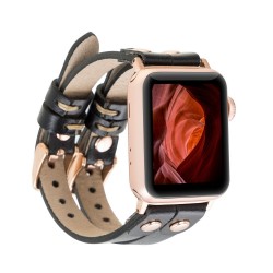 Apple Watch Uyumlu Deri Kordon Ely Double Tour RST1 Apple Watch Uyumlu Deri Kordon Ely Double Tour RST1