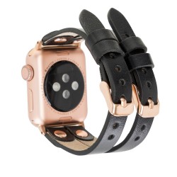 Apple Watch Uyumlu Deri Kordon Ely Double Tour RST1 Apple Watch Uyumlu Deri Kordon Ely Double Tour RST1