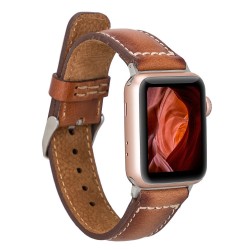 Apple Watch Uyumlu Deri Kordon Sen 38-40-41mm RST2EF Apple Watch Uyumlu Deri Kordon Sen 38-40-41mm RST2EF