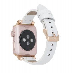 Apple Watch Uyumlu Deri Kordon 38-40-41mm Ferro F3