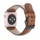 Apple Watch Uyumlu Deri Kordon 38-40-41mm RTST2EF Taba