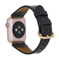 Apple Watch Uyumlu Deri Kordon 38-40-41mm ROM RST1 Apple Watch Uyumlu Deri Kordon 38-40-41mm ROM RST1