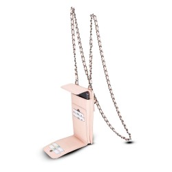 Avjin 6.9 inch Uyumlu Deri Kılıf Cüzdan Askılı ERC5 Pembe Avjin 6.9 inch Uyumlu Deri Kılıf Cüzdan Askılı ERC5 Pembe