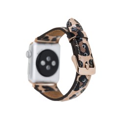 Apple Watch Uyumlu Deri Kordon 42-44-45mm Slim LE02N Apple Watch Uyumlu Deri Kordon 42-44-45mm Slim LE02N