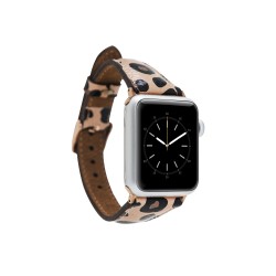 Apple Watch Uyumlu Deri Kordon 42-44-45mm Slim LE02N Apple Watch Uyumlu Deri Kordon 42-44-45mm Slim LE02N