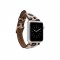 Apple Watch Uyumlu Deri Kordon 42-44-45mm Slim LE02N