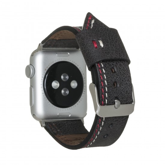 Apple Watch Uyumlu Deri Kordon 38-40-41mm BA3 TN01 Apple Watch Uyumlu Deri Kordon 38-40-41mm BA3 TN01
