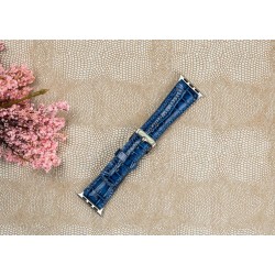 Apple Watch Uyumlu Deri Kordon 42-44-45mm Croco YK07
