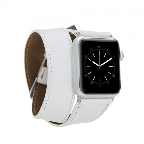 Apple Watch Uyumlu Deri Kordon 38-40-41mm DT F3 Apple Watch Uyumlu Deri Kordon 38-40-41mm DT F3