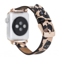 Apple Watch Uyumlu Deri Kordon 38-40-41mm GT LE02N Apple Watch Uyumlu Deri Kordon 38-40-41mm GT LE02N