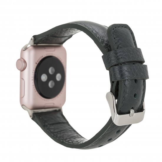 Apple Watch Uyumlu Deri Kordon 38-40-41mm FL13 Apple Watch Uyumlu Deri Kordon 38-40-41mm FL13