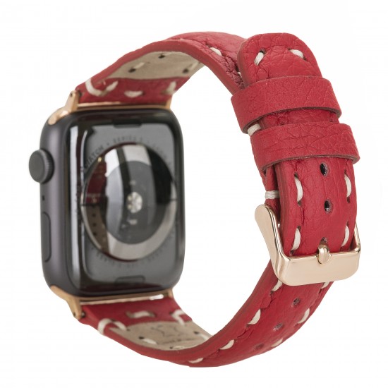 Apple Watch Uyumlu Deri Kordon 38-40-41mm SM43 ERC2 Apple Watch Uyumlu Deri Kordon 38-40-41mm SM43 ERC2