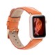 Apple Watch Uyumlu Deri Kordon 42-44-45mm F5 Taba