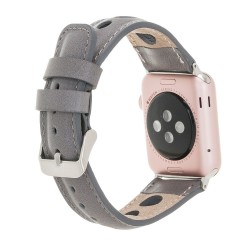 Apple Watch Uyumlu Deri Kordon Çember 42-44-45mm RST9 Apple Watch Uyumlu Deri Kordon Çember 42-44-45mm RST9