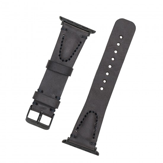 Apple Watch Uyumlu Deri Kordon 38-40-41mm TN1 Avila Apple Watch Uyumlu Deri Kordon 38-40-41mm TN1 Avila