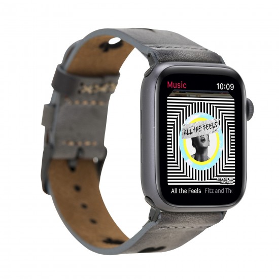 Apple Watch Uyumlu Deri Kordon 38-40-41mm VS4EF Avesta Apple Watch Uyumlu Deri Kordon 38-40-41mm VS4EF Avesta