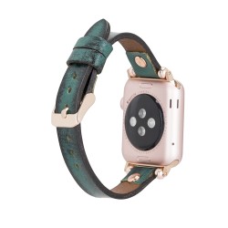 Apple Watch Uyumlu Deri Kordon 38-40-41mm RT V6SEF Apple Watch Uyumlu Deri Kordon 38-40-41mm RT V6SEF