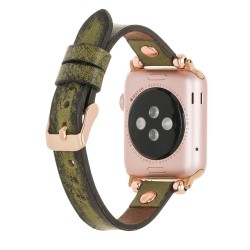 Apple Watch Uyumlu Deri Kordon 38-40-41mm RT V25SEF