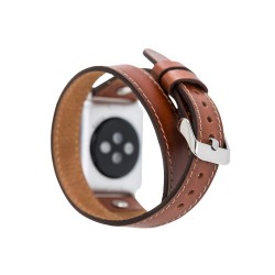 Apple Watch Uyumlu Deri Kordon 42-44-45mm DT ST RST2EF Apple Watch Uyumlu Deri Kordon 42-44-45mm DT ST RST2EF