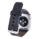 Apple Watch Uyumlu Deri Kordon 42-44-45mm CZ01 Lacivert