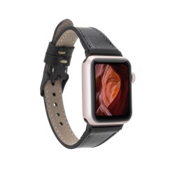 Apple Watch Uyumlu Deri Kordon 42-44-45mm Slim RST1 Apple Watch Uyumlu Deri Kordon 42-44-45mm Slim RST1