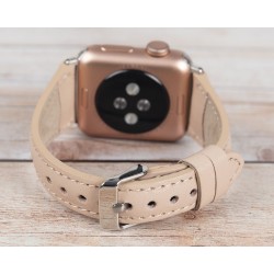 Apple Watch Uyumlu Deri Kordon 42-44-45mm Slim NU1