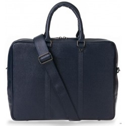 Barchello Sardis Deri Laptop Çantası SNB Mavi