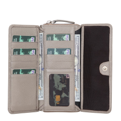 Tiago Deri Kadın Cüzdan FL06 Vizon