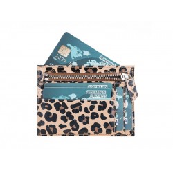 Zip Deri Fermuarlı Kartlık ZPCH LEO-NE Leopar Zip Deri Fermuarlı Kartlık ZPCH LEO-NE Leopar