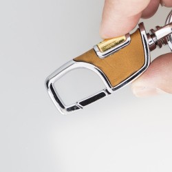 Deri Anahtarlık BKR12 V9 Taba Deri Anahtarlık BKR12 V9 Taba