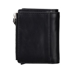 Deri Cüzdan Ve Kartlık, Mekanizmalı, 10 Adet Kart Bölmeli, Siyah