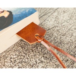 Deri Kitap Ayracı, Efektli Taba