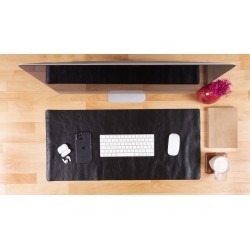 Deri Masa Matı 80*37cm RST1 Siyah